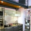 Il piccolo piano cottura a gas nella cucina - Casa Rossa 