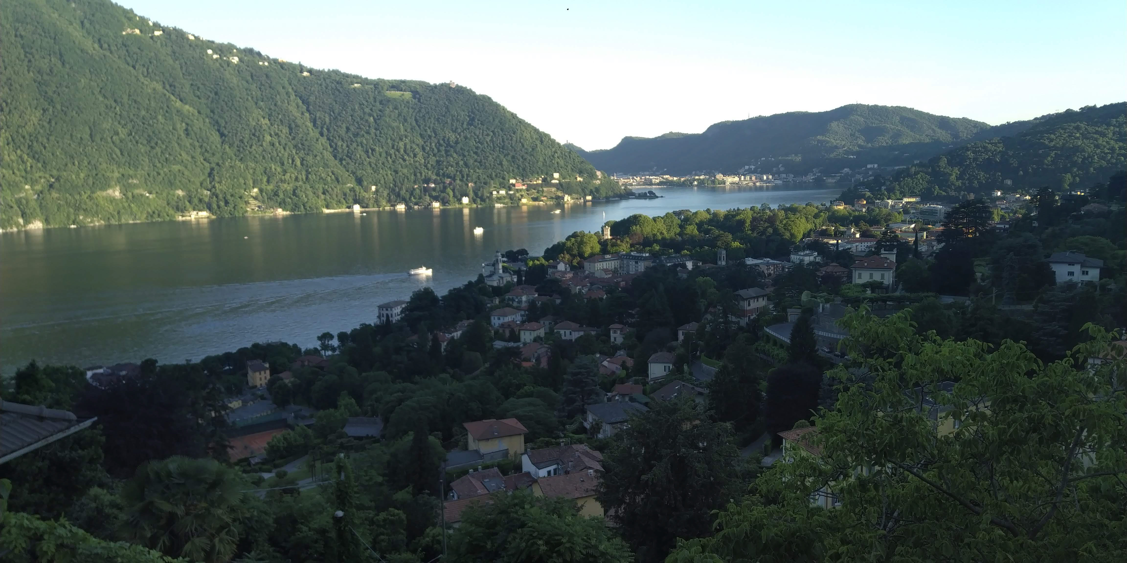 Cernobbio with a local yoga teacher 