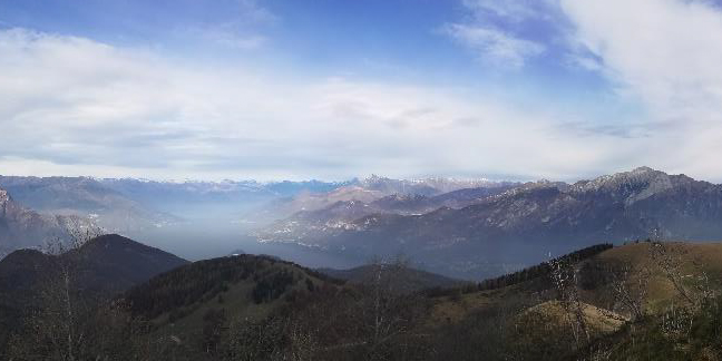 Trekking al Monte San Primo - Racconti dall'alto