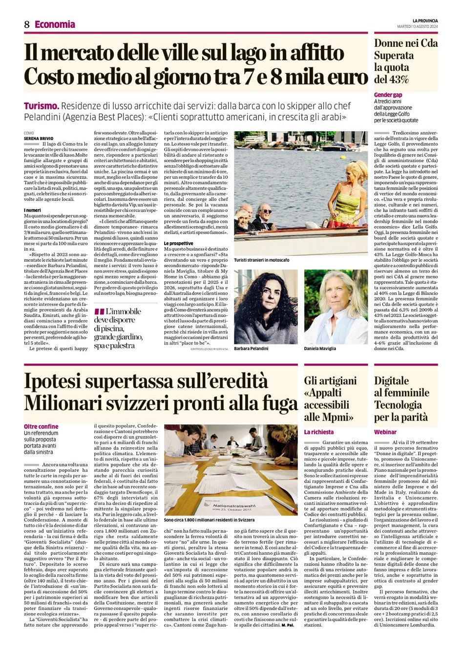 My Home in Como Article