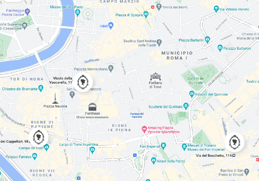 Casa Wally Map