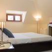 Stanza da letto matrimoniale con camino - Villa Castelforte
