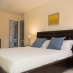 Camera da letto matrimoniale letto in pelle - Villa Castelforte