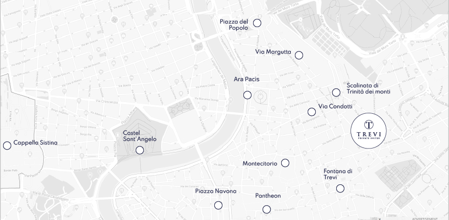 Trevi Private Map