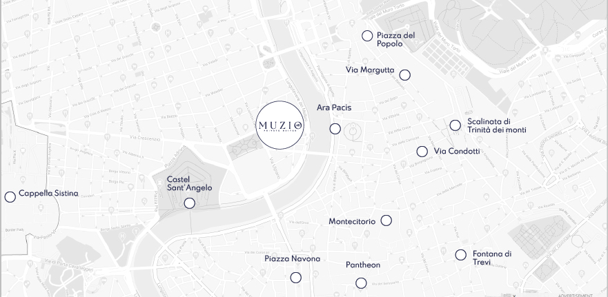 Muzio48 Suites Map