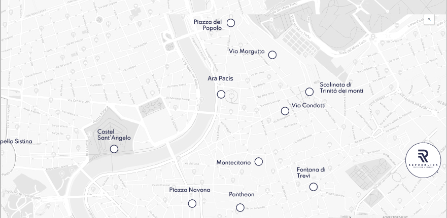 Muzio48 Suites Map