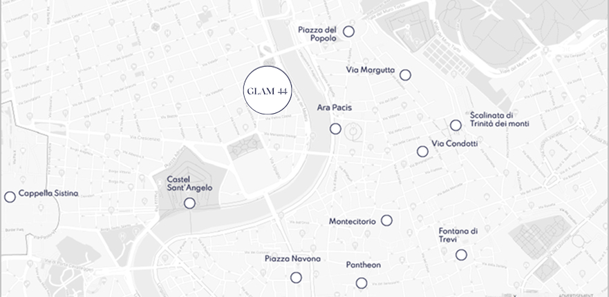 Glam44 Suites Map