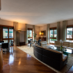 salotto con vista fiume -