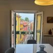 vista città dal balcone